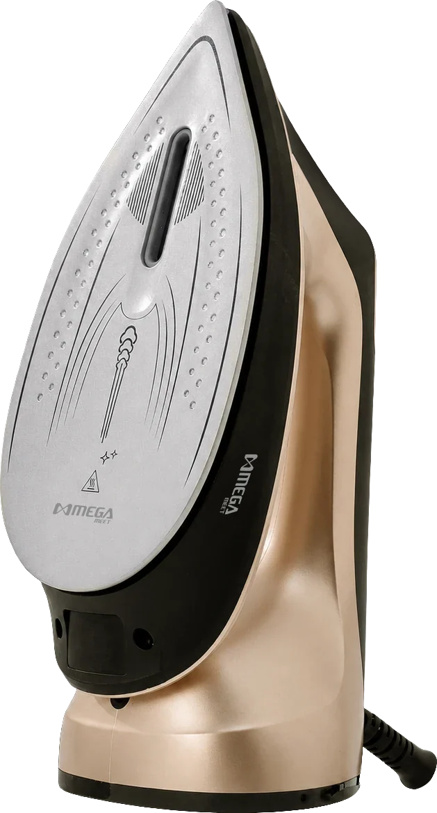 Megameet MA690 steam iron in upright mode